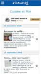 Mobile Screenshot of cuisineetmoi.canalblog.com