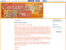 Tablet Screenshot of couleurscrap.canalblog.com