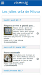 Mobile Screenshot of miluva.canalblog.com