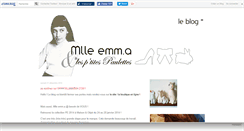 Desktop Screenshot of mlleemma.canalblog.com