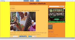 Desktop Screenshot of couleurlibellule.canalblog.com