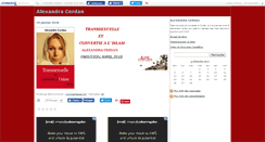 Desktop Screenshot of alexandracerdan.canalblog.com