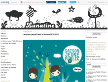 Tablet Screenshot of lunatine.canalblog.com