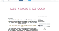 Desktop Screenshot of lestricotsdecoco.canalblog.com