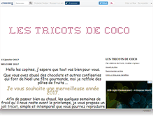 Tablet Screenshot of lestricotsdecoco.canalblog.com