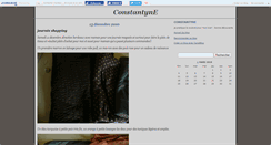Desktop Screenshot of constantyne.canalblog.com