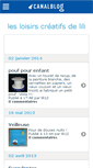 Mobile Screenshot of joliesdelili.canalblog.com