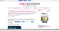 Desktop Screenshot of clocreations.canalblog.com