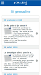 Mobile Screenshot of lilizeblog.canalblog.com