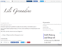 Tablet Screenshot of lilizeblog.canalblog.com