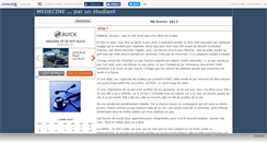 Desktop Screenshot of lablouseblanche.canalblog.com