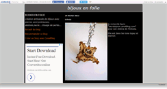 Desktop Screenshot of bijouxenfolie.canalblog.com