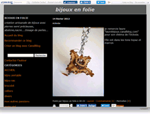 Tablet Screenshot of bijouxenfolie.canalblog.com