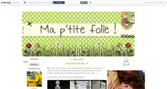 Desktop Screenshot of mapetitefolie.canalblog.com