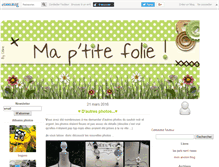 Tablet Screenshot of mapetitefolie.canalblog.com