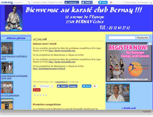 Tablet Screenshot of karatebernay.canalblog.com