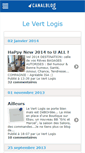 Mobile Screenshot of levertlogis.canalblog.com