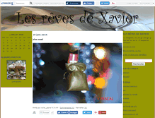 Tablet Screenshot of lesrevesdexavier.canalblog.com