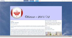 Desktop Screenshot of canada201112.canalblog.com