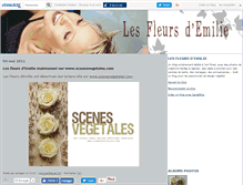Tablet Screenshot of lesfleursdemilie.canalblog.com