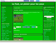 Tablet Screenshot of footworld.canalblog.com