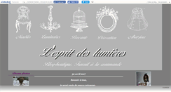 Desktop Screenshot of espritlumieres.canalblog.com