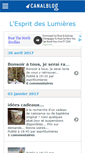Mobile Screenshot of espritlumieres.canalblog.com