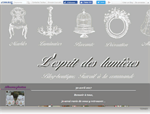 Tablet Screenshot of espritlumieres.canalblog.com