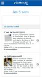 Mobile Screenshot of mariemarymarie.canalblog.com