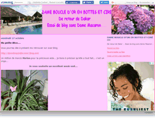 Tablet Screenshot of dameboucledor.canalblog.com