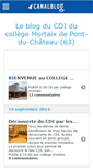 Mobile Screenshot of cdimortaix63.canalblog.com