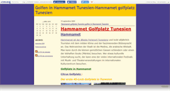 Desktop Screenshot of hammametgolfe.canalblog.com