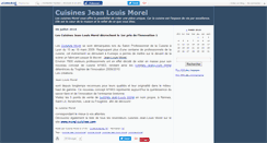 Desktop Screenshot of cuisinemorel.canalblog.com
