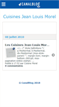 Mobile Screenshot of cuisinemorel.canalblog.com
