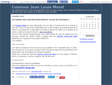 Tablet Screenshot of cuisinemorel.canalblog.com