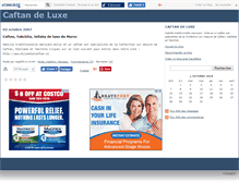 Tablet Screenshot of milleetuncaftan.canalblog.com