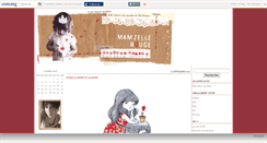 Desktop Screenshot of mamzellerouge.canalblog.com