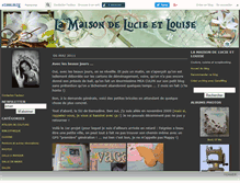 Tablet Screenshot of lucieetlouise.canalblog.com