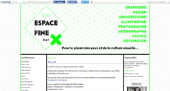 Desktop Screenshot of espacefine.canalblog.com