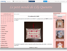 Tablet Screenshot of lilyquenotte.canalblog.com