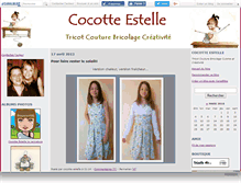 Tablet Screenshot of cocotteestelle.canalblog.com