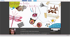Desktop Screenshot of delcreatextiles.canalblog.com