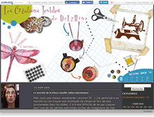 Tablet Screenshot of delcreatextiles.canalblog.com