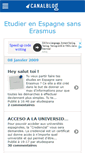 Mobile Screenshot of etudespana.canalblog.com