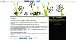 Desktop Screenshot of melyaunaturel.canalblog.com