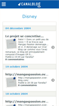 Mobile Screenshot of disneyfoto.canalblog.com