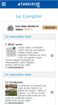 Mobile Screenshot of comptoir.canalblog.com