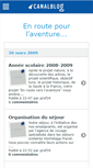 Mobile Screenshot of cm2009.canalblog.com