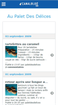 Mobile Screenshot of paletdesdelices.canalblog.com