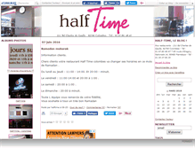 Tablet Screenshot of halftime.canalblog.com